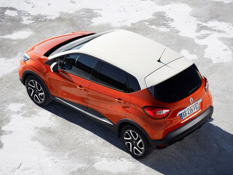 Orange and White Car — Neutral