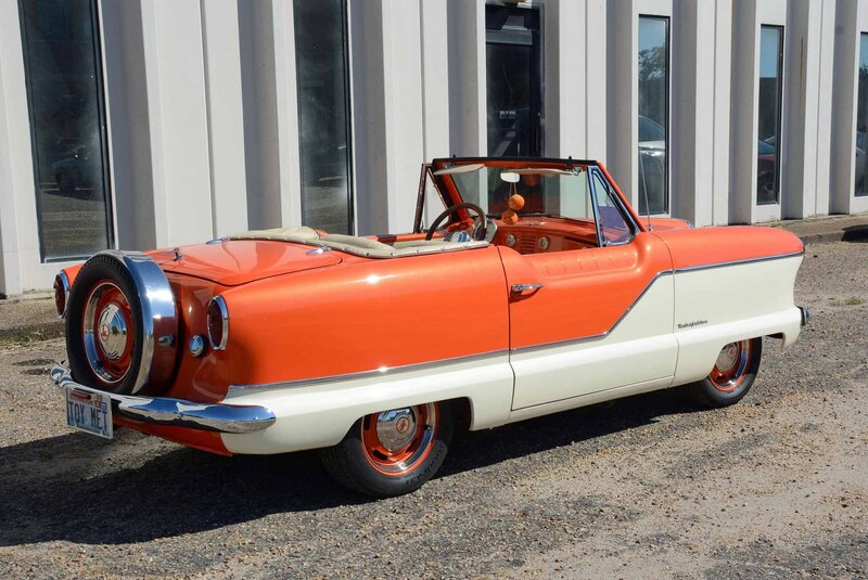 Orange and White Convertible — Calm
