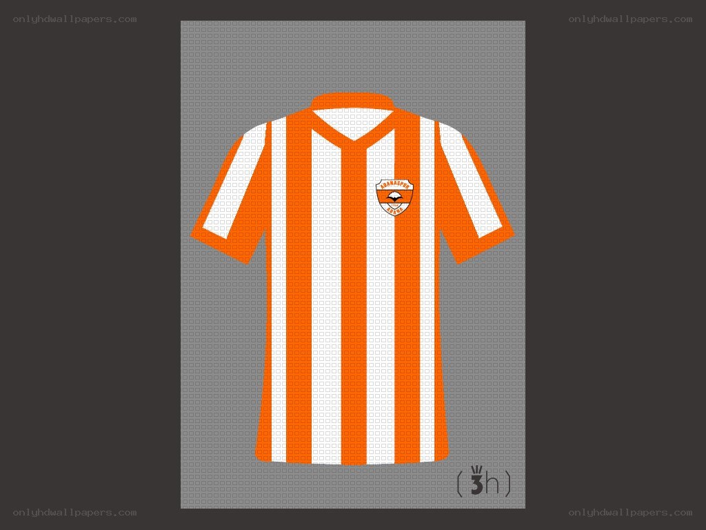 orange and white striped jersey