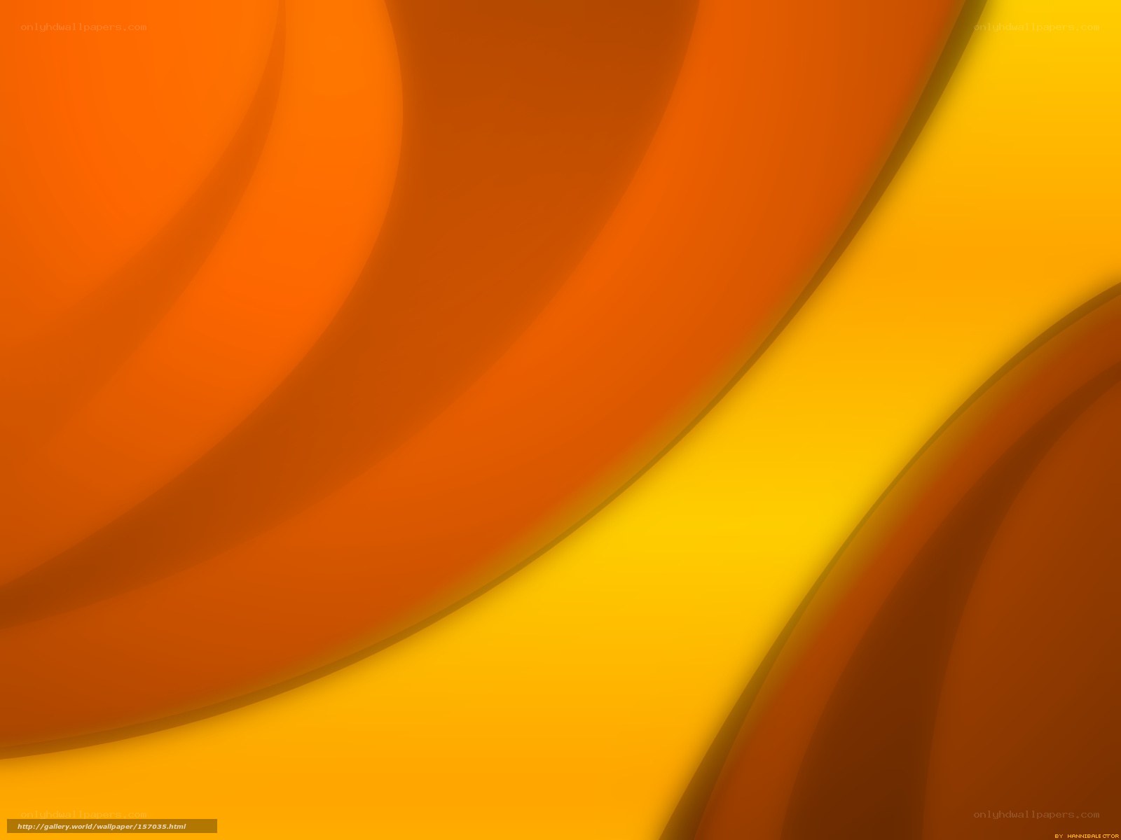 orange and yellow abstract design