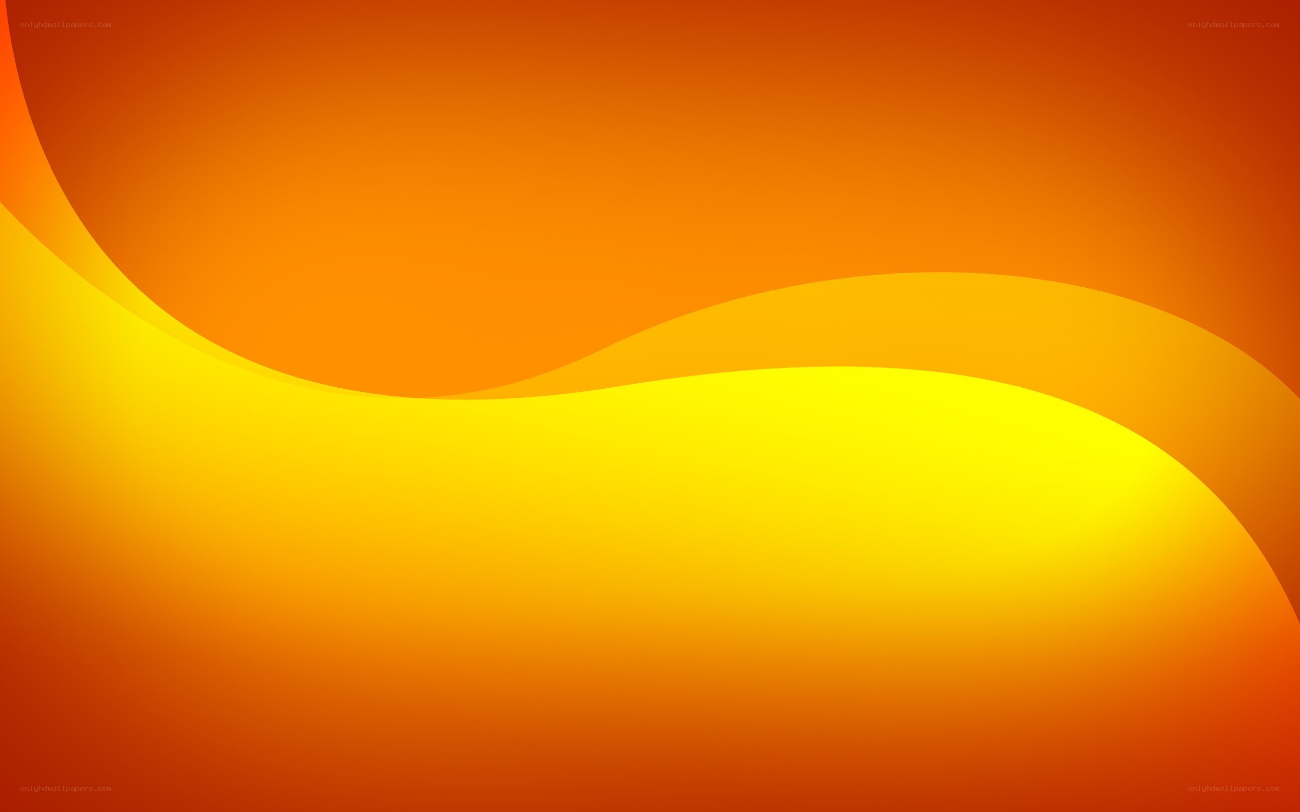orange and yellow wave design