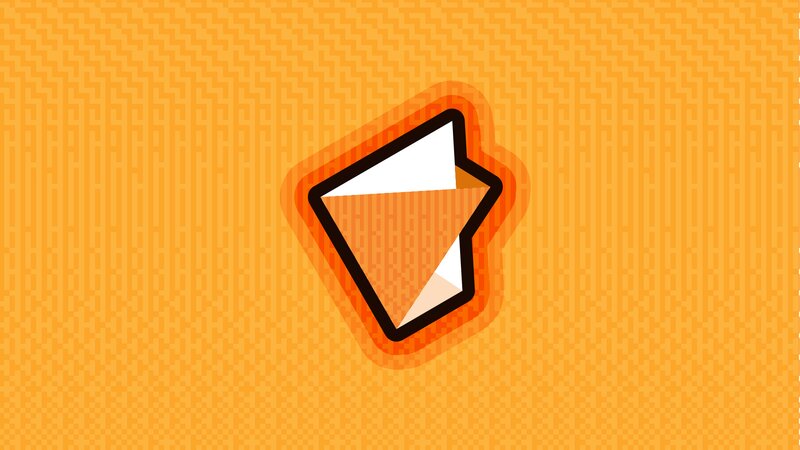 Orange Arrow Icon