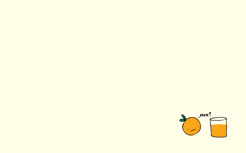 orange asking mom