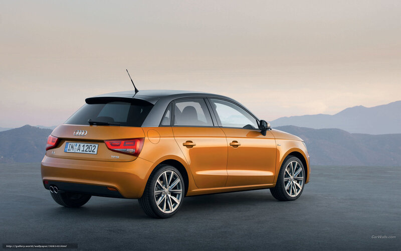 Orange Audi A1 Hatchback — Serene