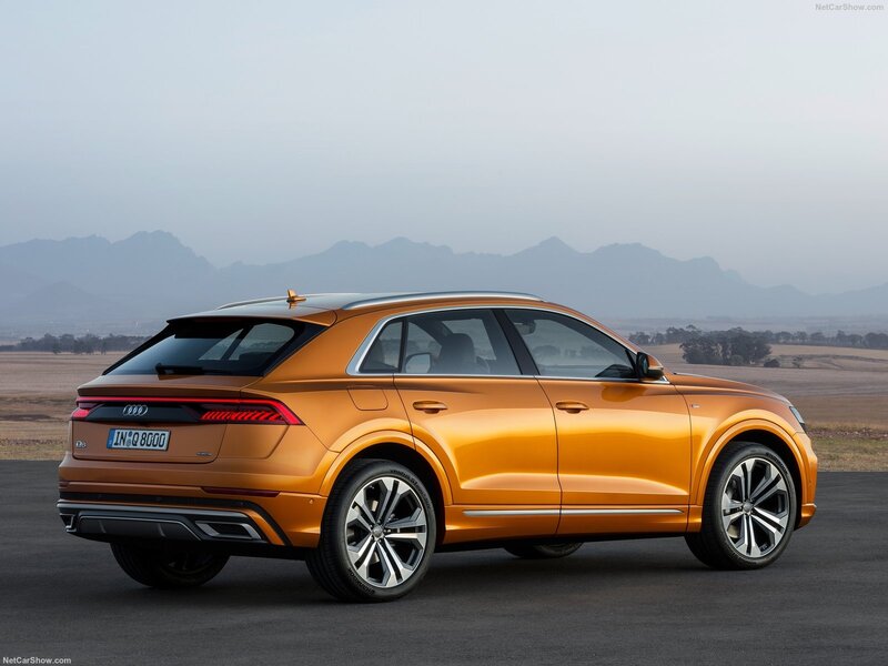 Orange Audi Q8 Suv — Serene