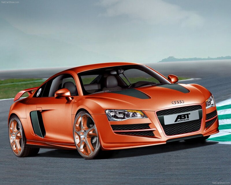 Orange Audi R8 ABT Sportsline