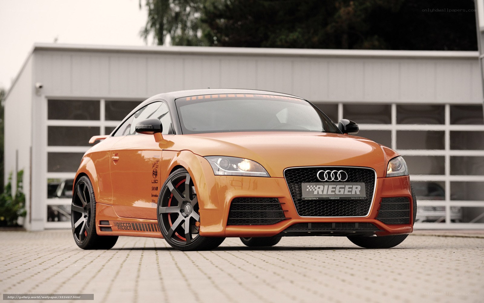 Orange Audi TT by Rieger