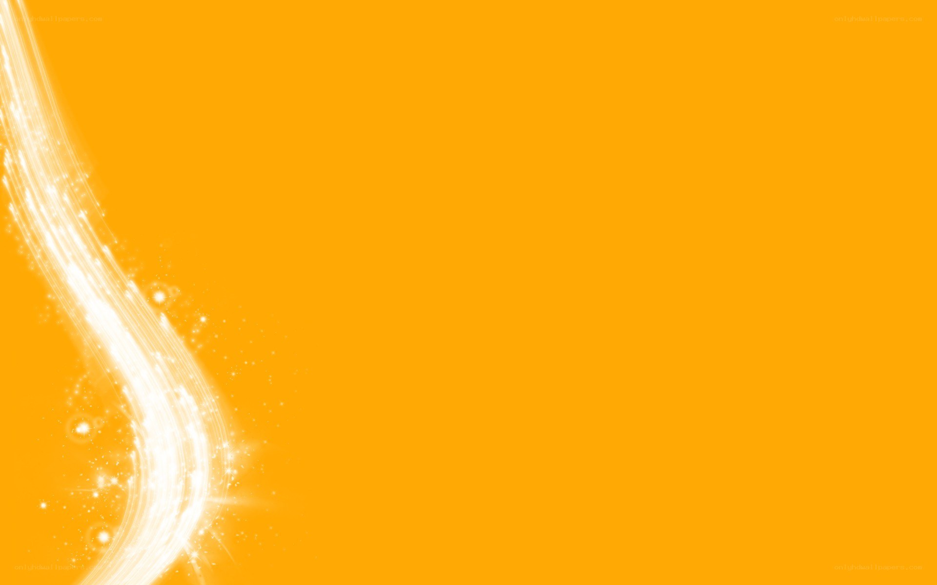 orange background with light streak