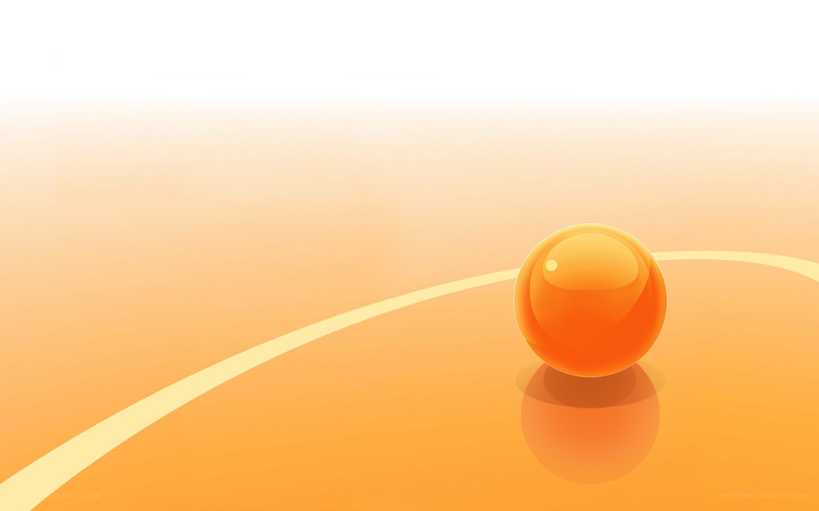 orange ball on a court