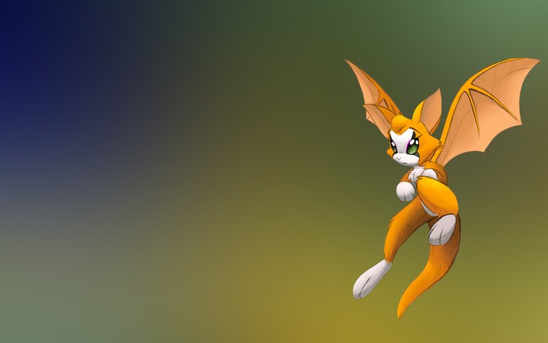 orange bat-like creature