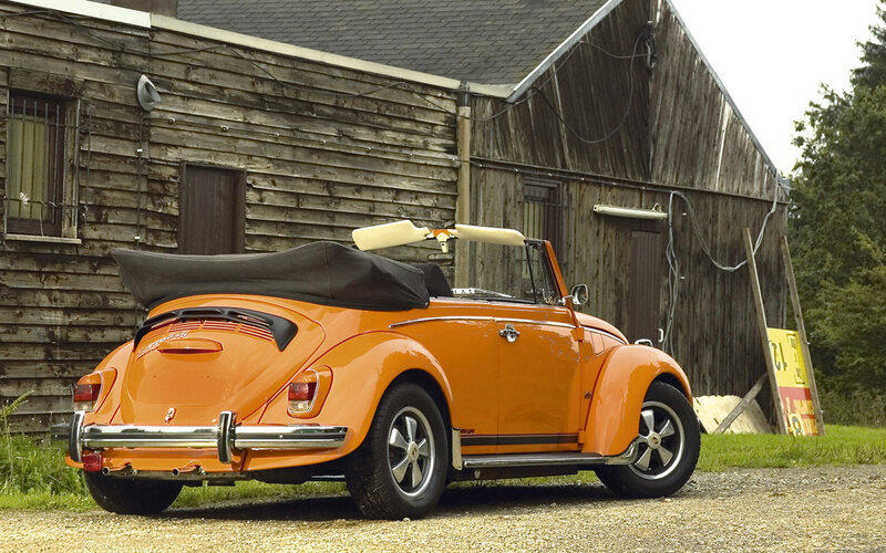 Orange Beetle Convertible