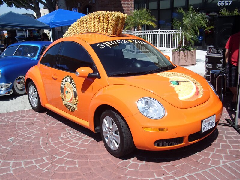Orange Beetle with Bread Top