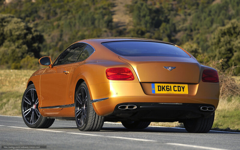 Orange Bentley Coupe — Serene