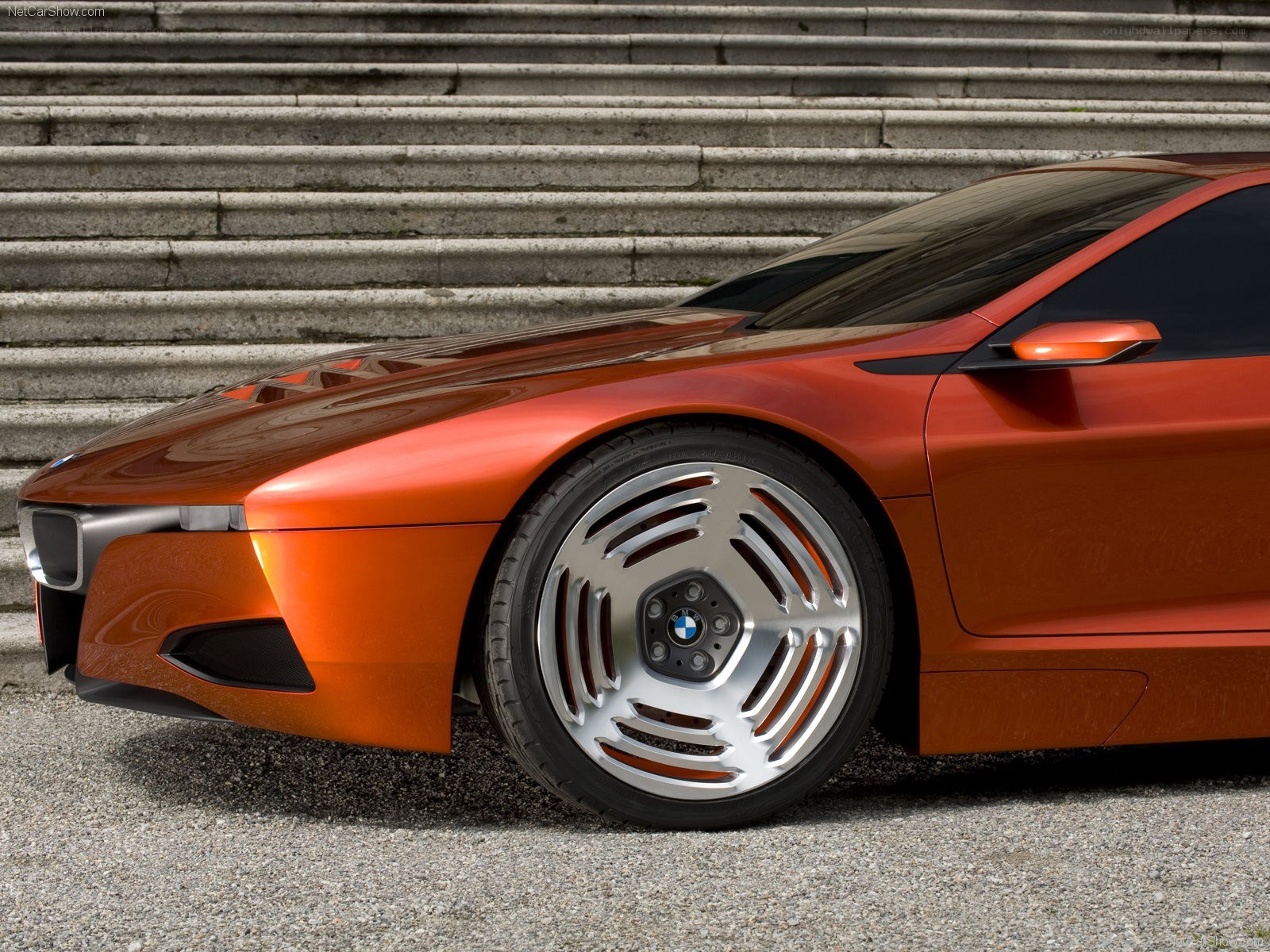 Orange BMW Concept Car