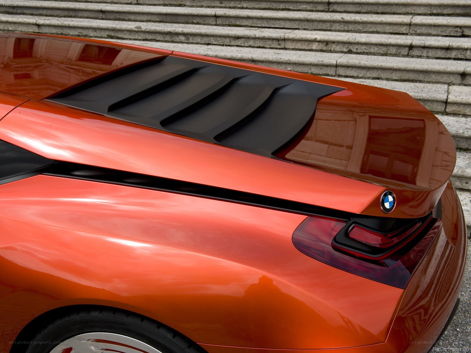 Orange BMW Concept Car