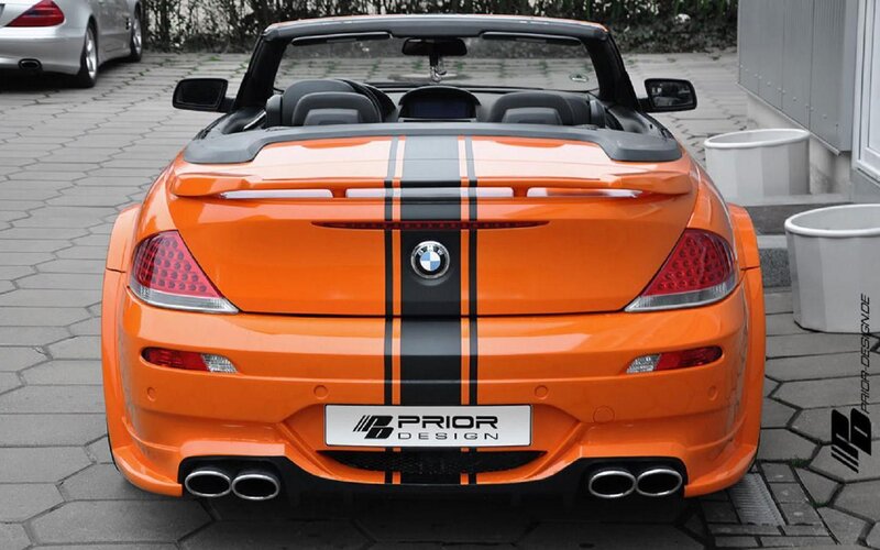 Orange BMW Convertible