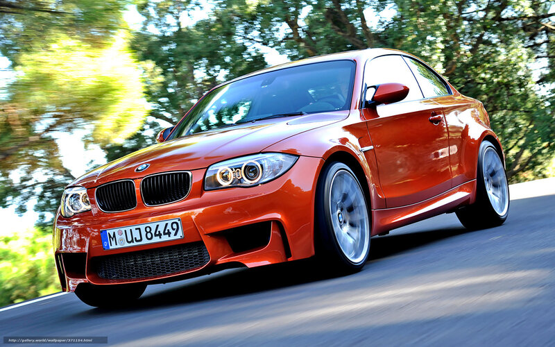 Orange BMW Coupe — Dynamic, Afternoon, Photograph
