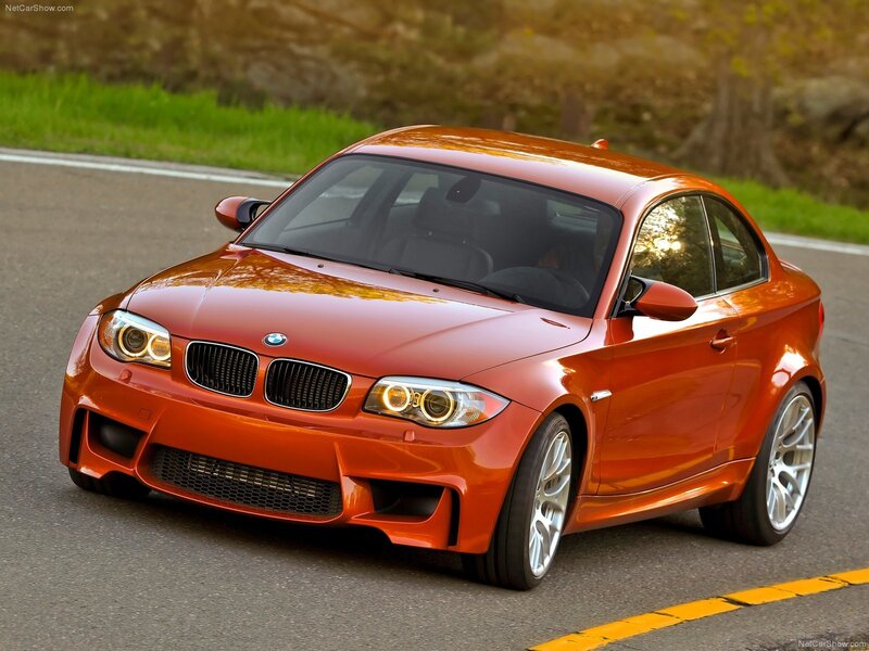 Orange BMW Coupe — Dynamic, Afternoon
