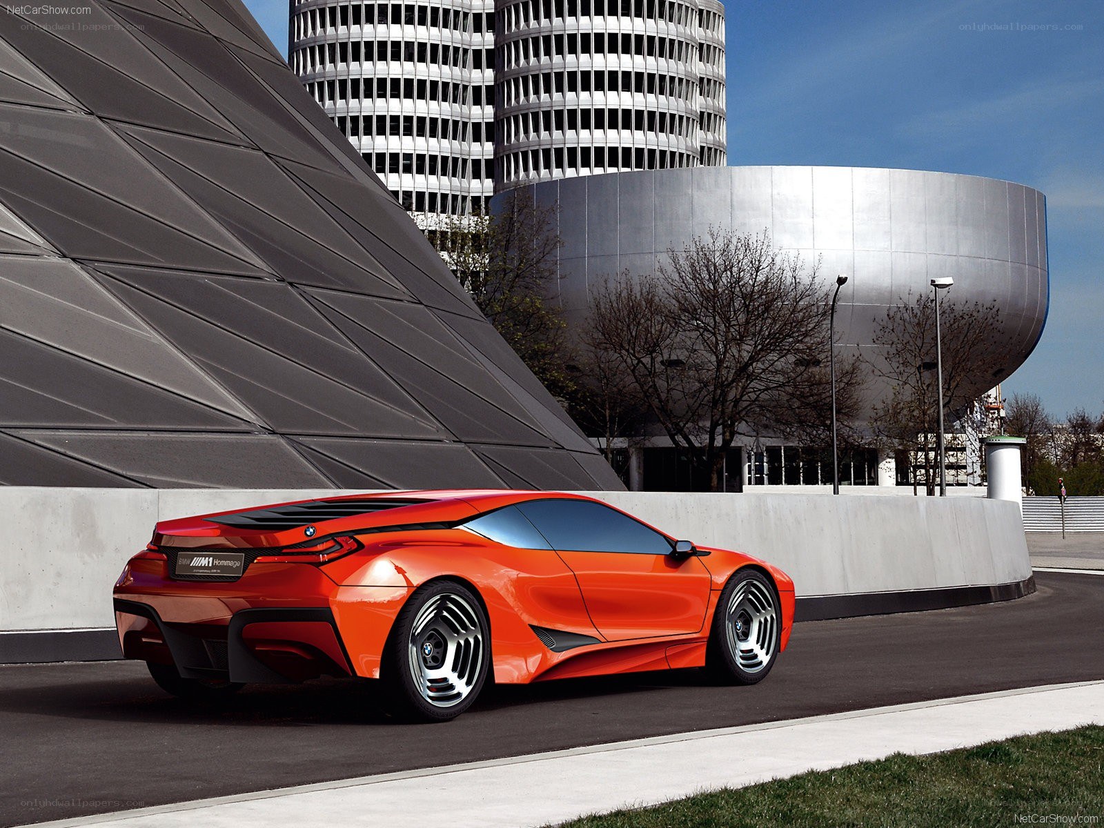 Orange BMW M1 Hommage