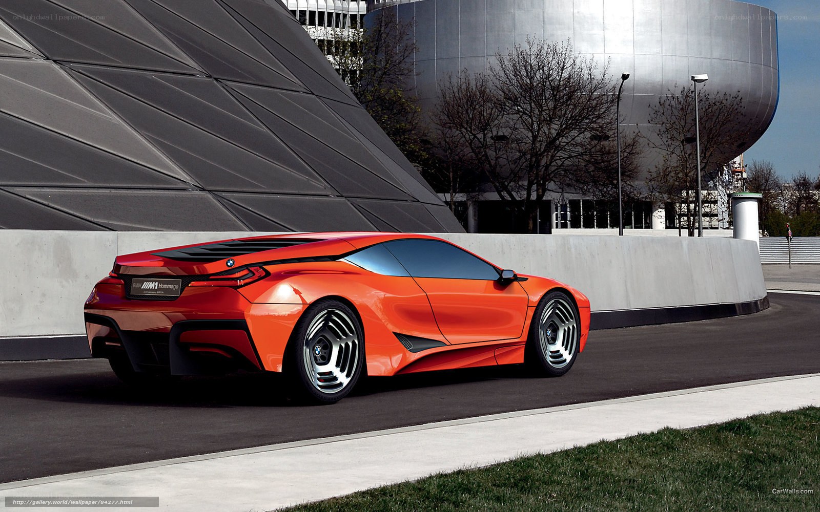 Orange BMW M1 Hommage