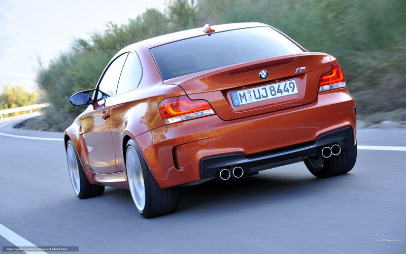 Orange BMW M135i
