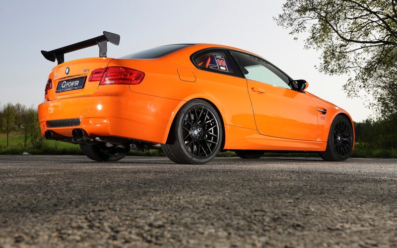Orange BMW M3 Coupe — Calm, Afternoon, Photograph, Car