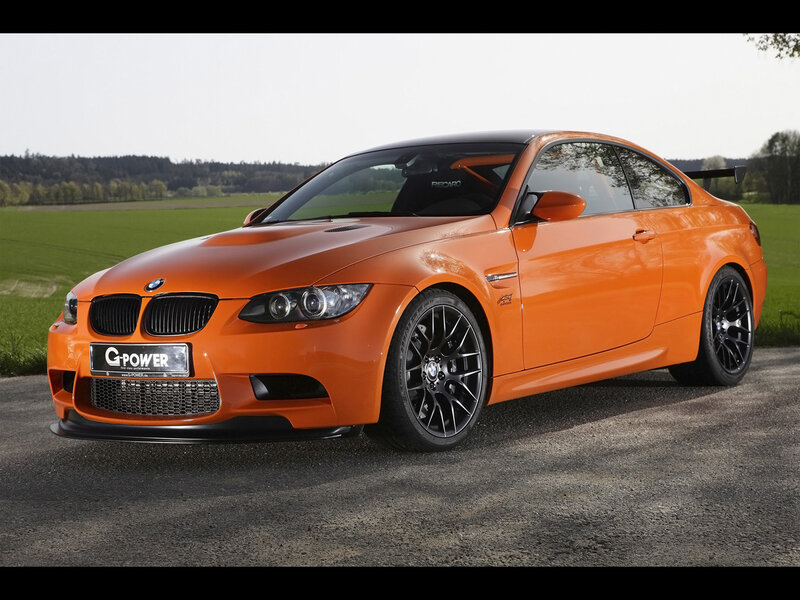Orange BMW M3 Coupe — Calm