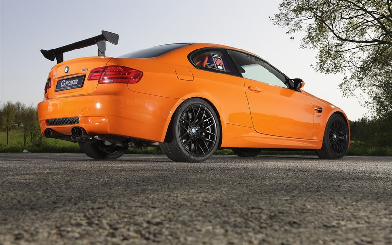 Orange BMW M3 Coupe — Dramatic, Afternoon