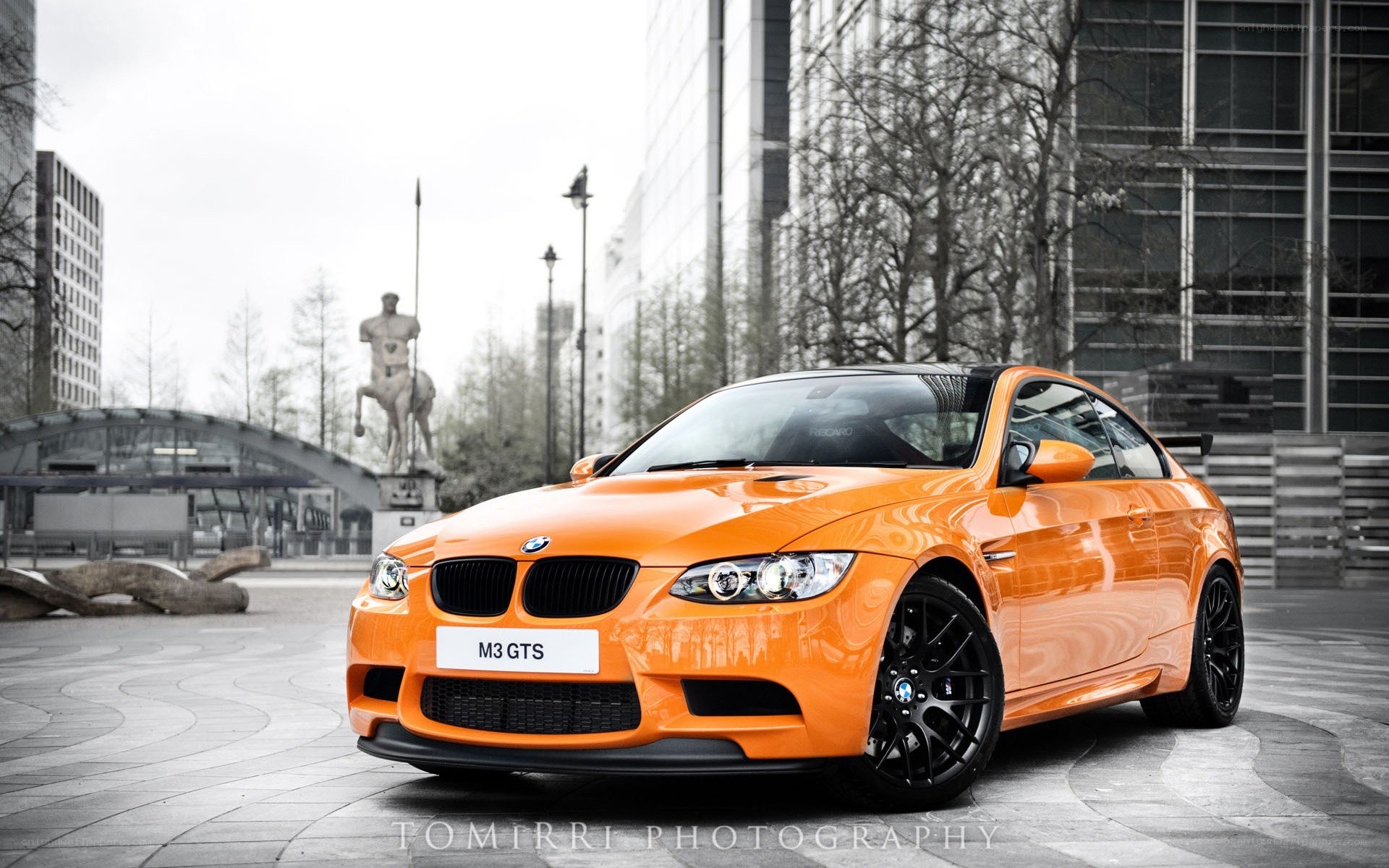 Orange BMW M3 GTS