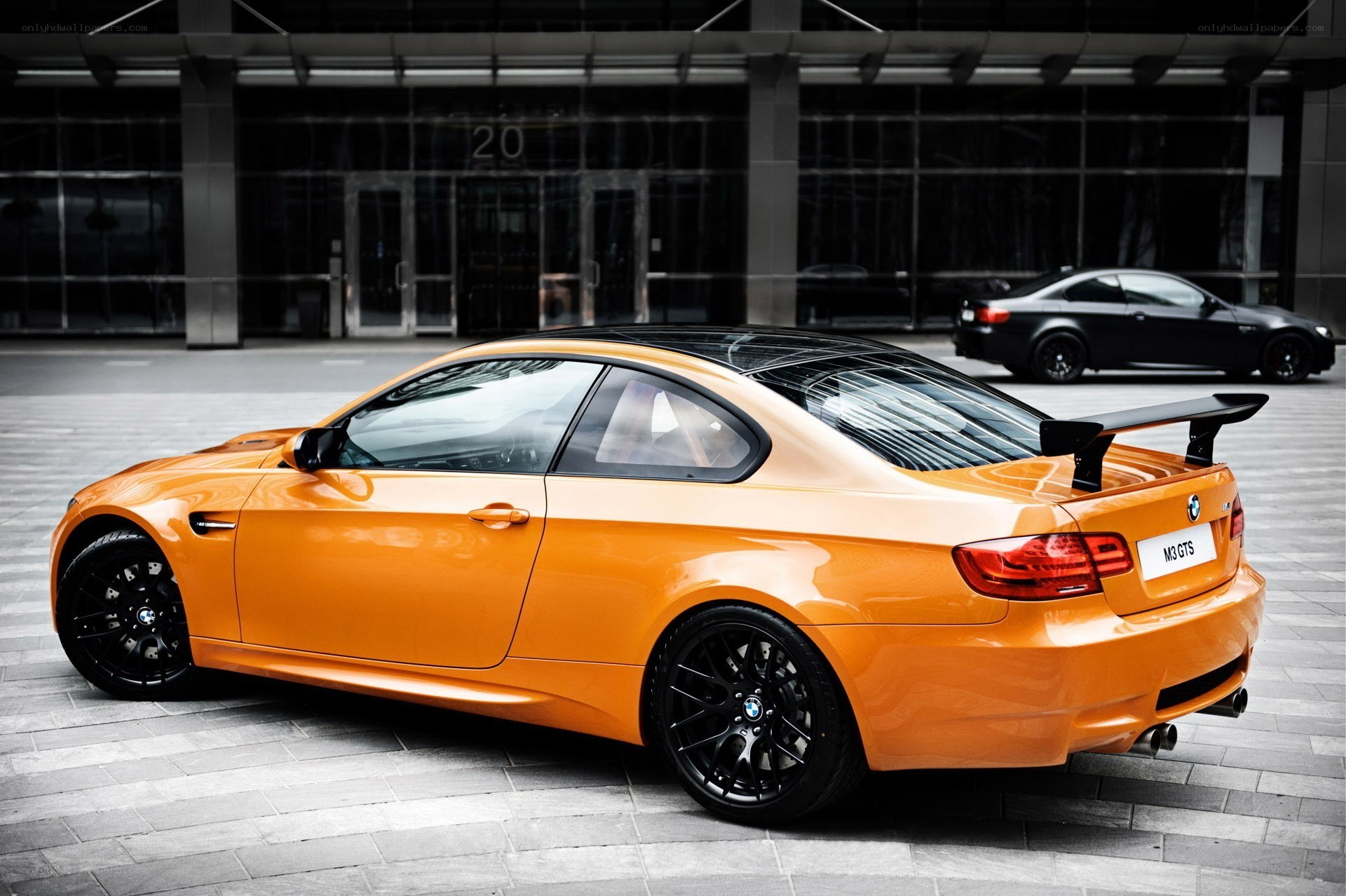 Orange BMW M3 GTS