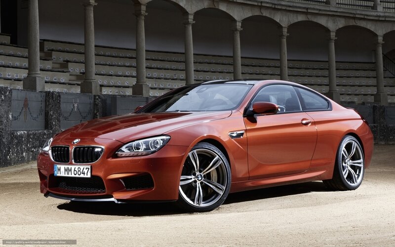 Orange BMW M6 Coupe — Dramatic, Afternoon, Photograph, Car