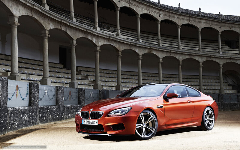 Orange BMW M6 Coupe — Dramatic, Afternoon, Photograph