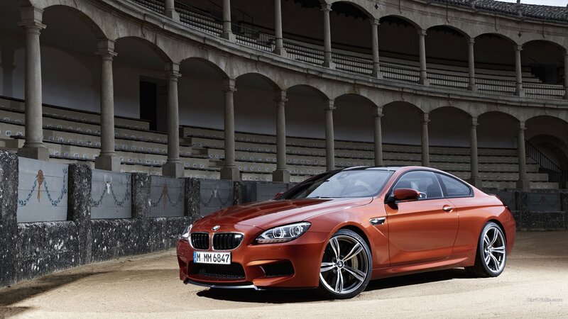 Orange BMW M6 Coupe — Dramatic, Afternoon