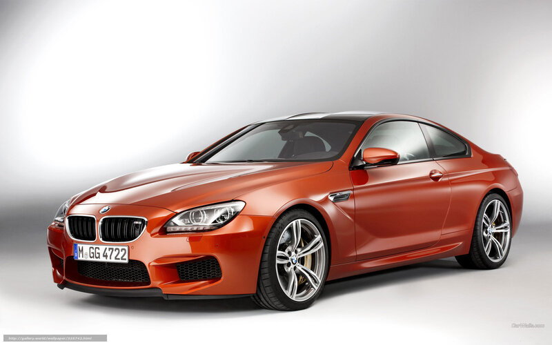 Orange BMW M6 Coupe — Neutral, Photograph
