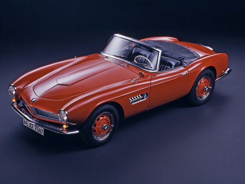 Orange BMW Roadster