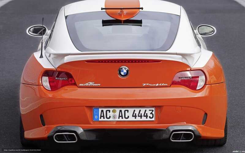 orange bmw z4 ac schnitzer