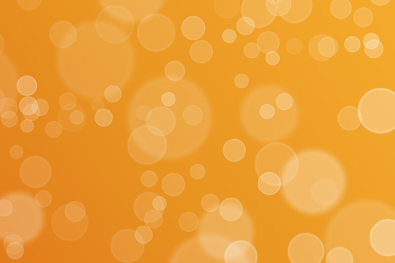 orange bokeh background