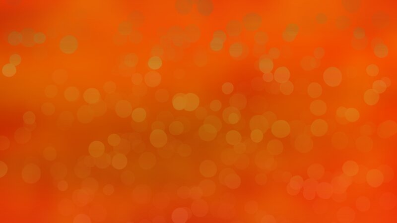 Orange Bokeh Background — Warm