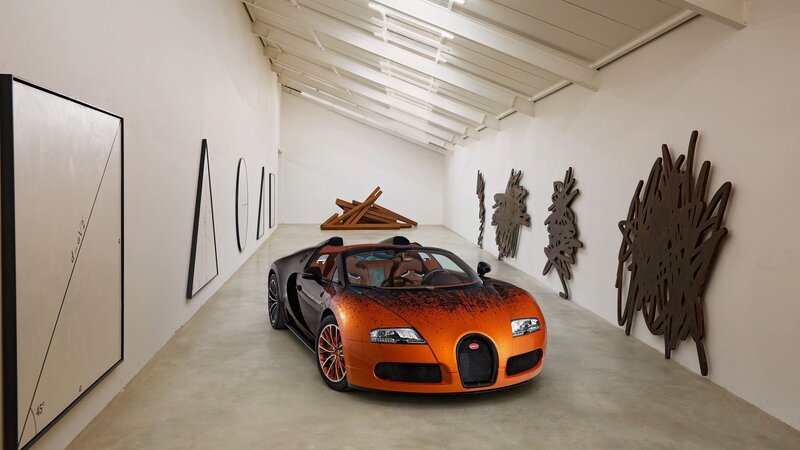 Orange Bugatti Veyron — Modern, Photograph, Art Gallery