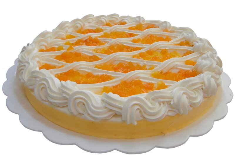 Orange Cake with Cream