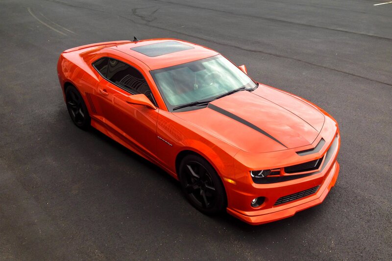 Orange Camaro Car — Neutral