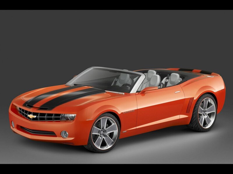 Orange Camaro Convertible — Neutral