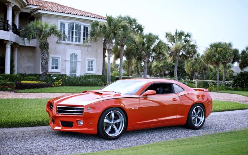 Orange Camaro Gto — Calm