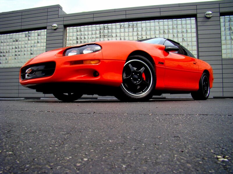 Orange Camaro Z28