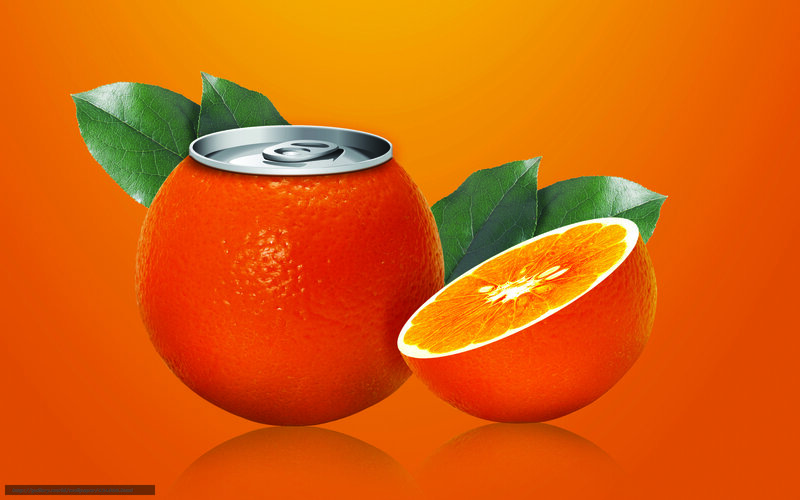 orange can concept