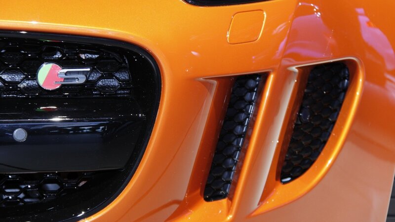 Orange Car Front Grille — Neutral