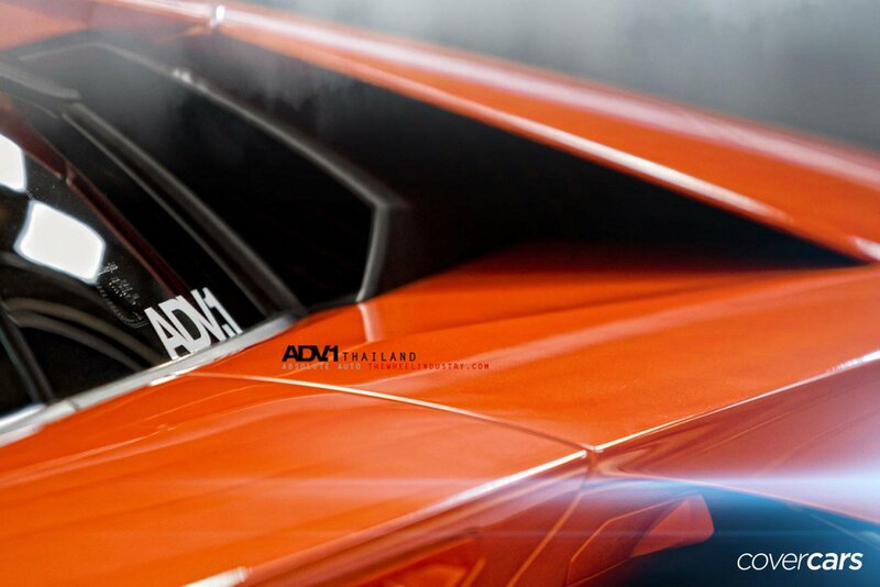 orange car side profile