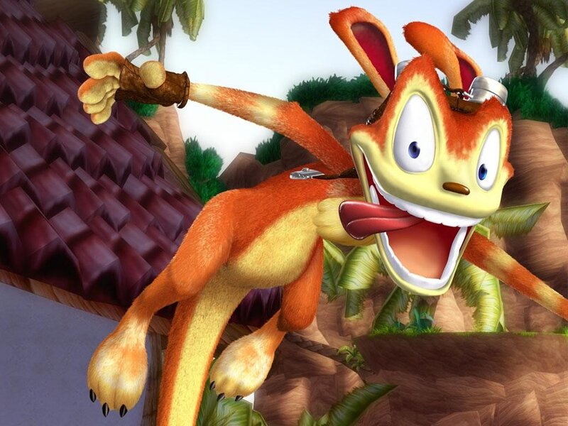 Orange Cartoon Fox — Playful, Afternoon