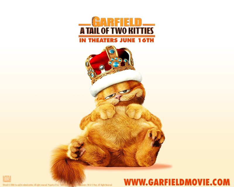 Orange Cat Wearing Crown