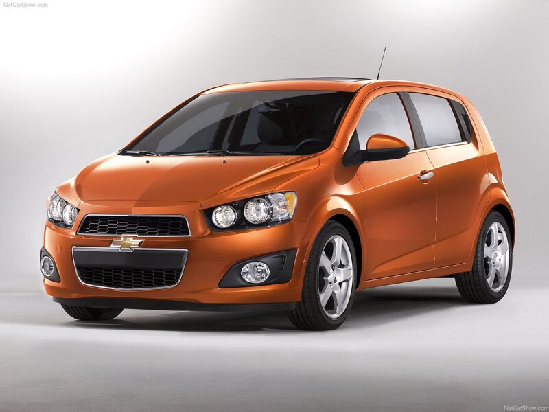 Orange Chevrolet Sonic
